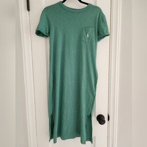 Green Polo Ralph Lauren Dress with Pocket. Size xs but fits a M. Worn once
